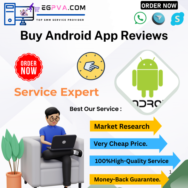 Buy Android App Reviews