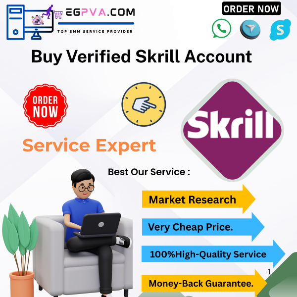Buy Verified Skrill Account