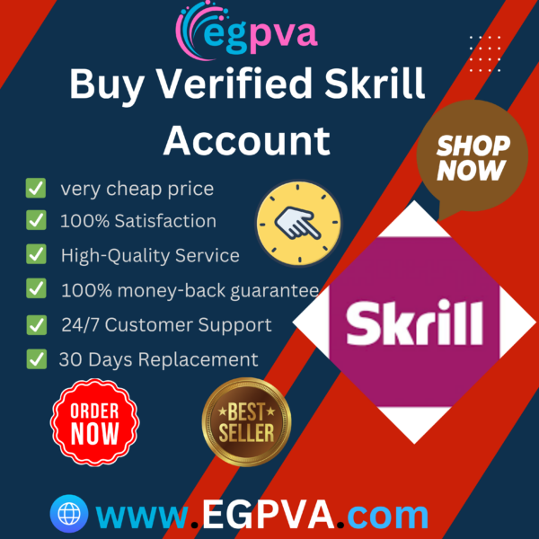 Buy Verified Skrill Account