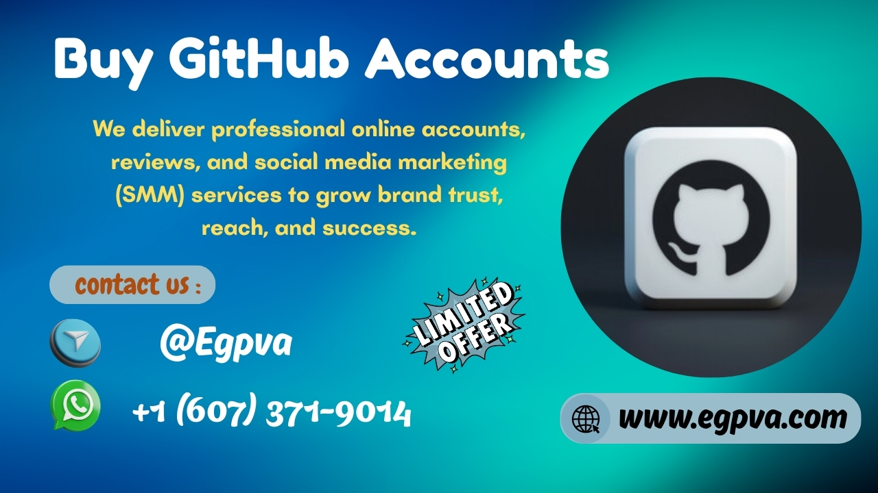 Buy GitHub Accounts