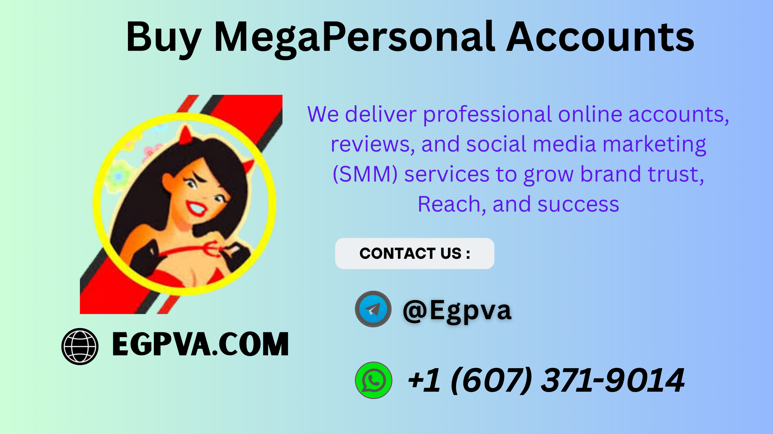 Buy MegaPersonal Accounts