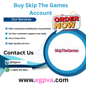 Buy Skip The Games Account