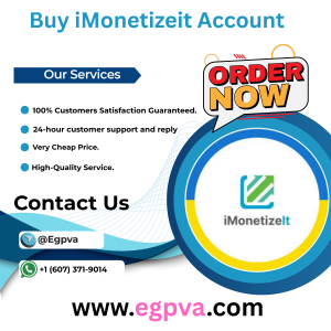 Buy iMonetizeit Account