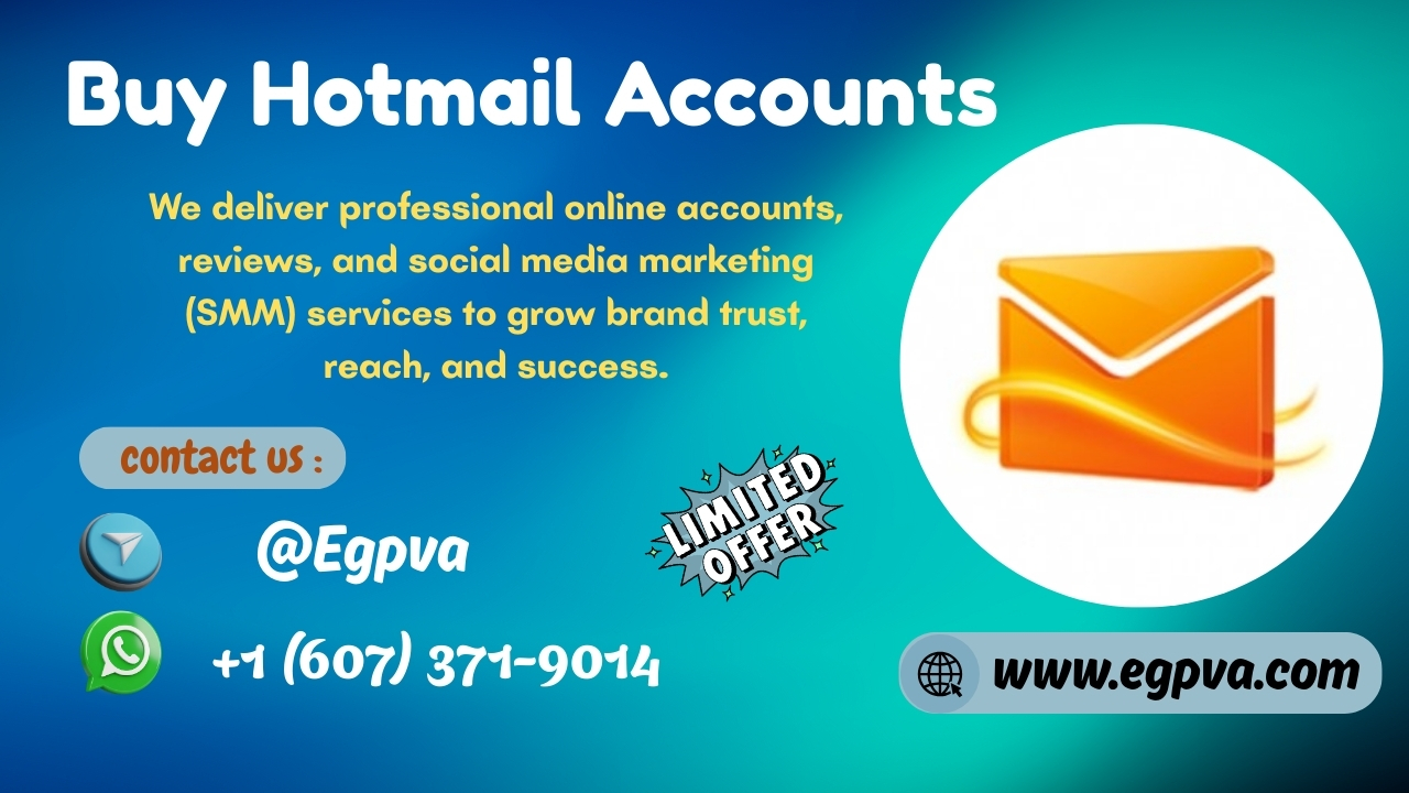 Buy Hotmail Accounts