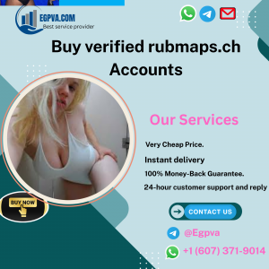 Buy verified rubmaps.ch Accounts